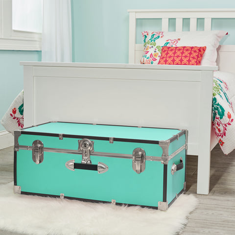 Seward Explorer 30" Trunk with Wheels & Lock, Teal Seward Explorer 30" Trunk with Wheels & Lock, Teal