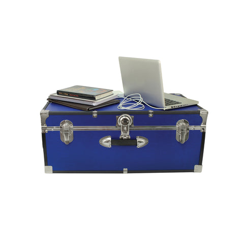 Seward Classic 30" Trunk with Lock, Blue Seward Classic 30" Trunk with Lock, Blue