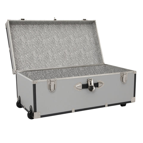 Seward Explorer 30" Trunk with Wheels & Lock, Light Gray Seward Explorer 30" Trunk with Wheels & Lock, Light Gray