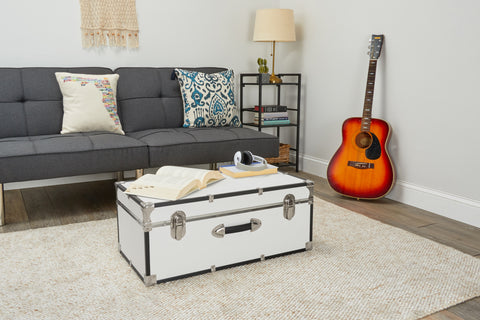 Seward Basic 30" Trunk, White Seward Basic 30" Trunk, White