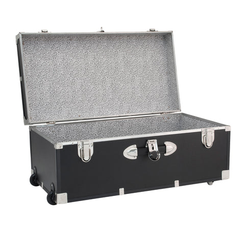 Seward Explorer 30" Trunk with Wheels & Lock, Black Seward Explorer 30" Trunk with Wheels & Lock, Black