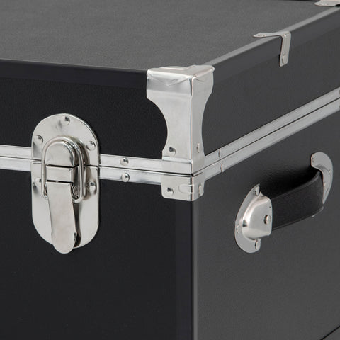 Seward Explorer 30" Trunk with Wheels & Lock, Black Seward Explorer 30" Trunk with Wheels & Lock, Black