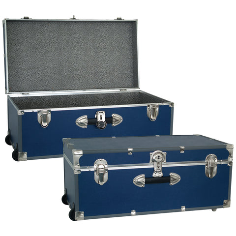 Seward Explorer 30" Trunk with Wheels & Lock, Blue Seward Explorer 30" Trunk with Wheels & Lock, Blue
