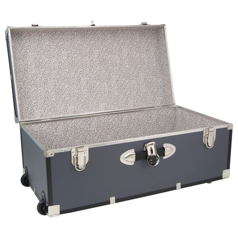 Seward Explorer 30" Trunk with Wheels & Lock, Gray Seward Explorer 30" Trunk with Wheels & Lock, Gray