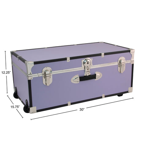 Seward Explorer 30" Trunk with Wheels & Lock, Lilac Seward Explorer 30" Trunk with Wheels & Lock, Lilac