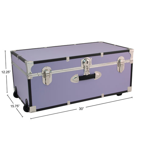 Seward Explorer 30" Trunk with Wheels & Lock, Lilac Seward Explorer 30" Trunk with Wheels & Lock, Lilac