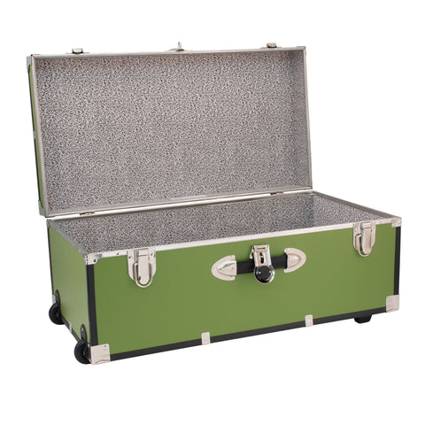 Seward Explorer 30" Trunk with Wheels & Lock, Olive Grove Seward Explorer 30" Trunk with Wheels & Lock, Olive Grove