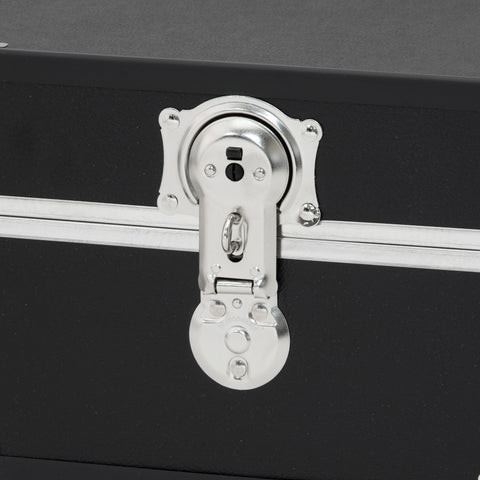 Front main buckle - Seward Under the Bed 31" Trunk with Wheels & Lock, Black Front main buckle - Seward Under the Bed 31" Trunk with Wheels & Lock, Black