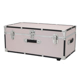 Seward Rover 30" Trunk with Wheels & Lock, Bone