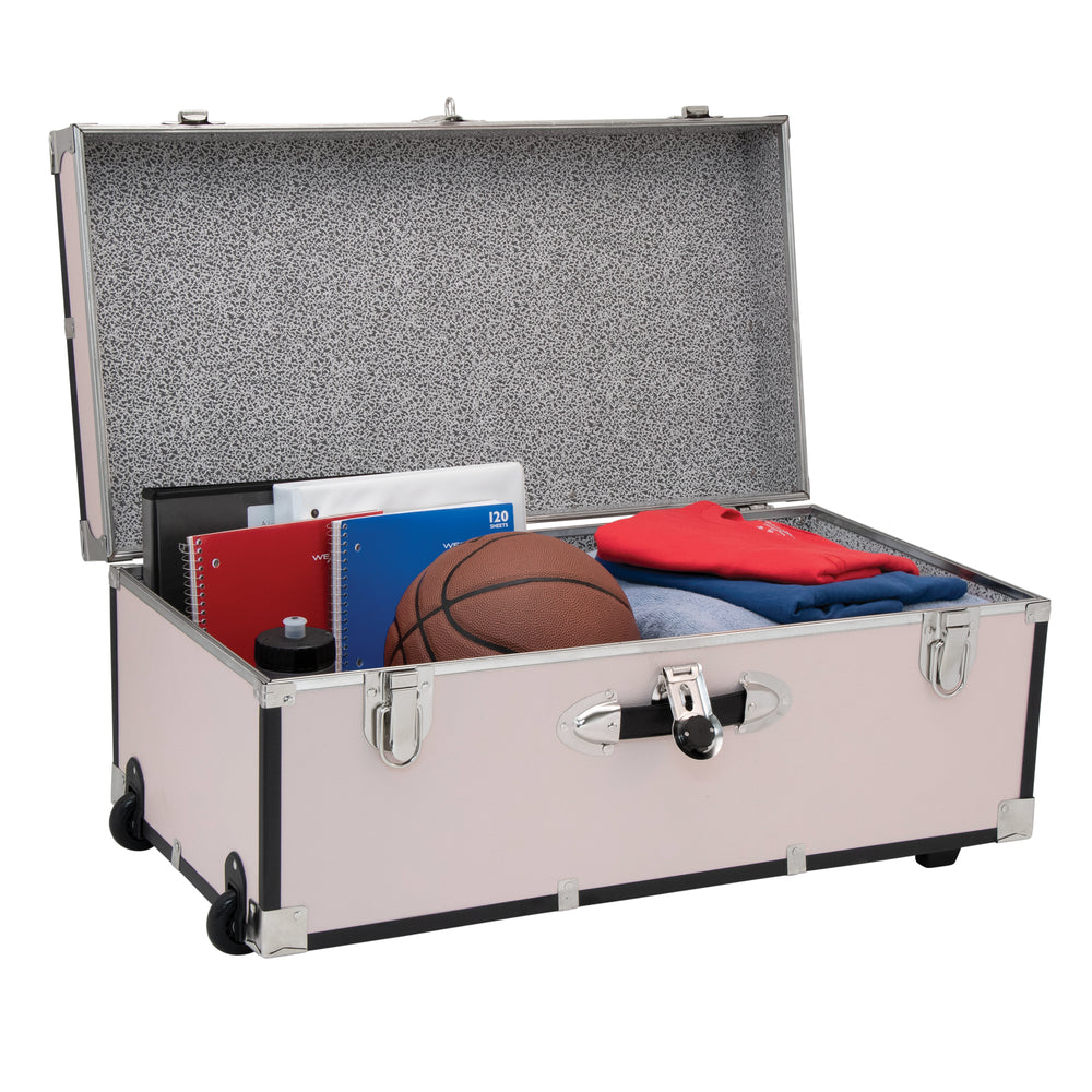Seward Rover 30" Trunk with Wheels & Lock, Bone