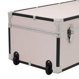 Seward Rover 30" Trunk with Wheels & Lock, Bone
