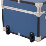 Seward Rover 30" Trunk with Wheels & Lock, Misty Blue