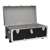Seward Traveler 30" Trunk with Wheels & Lock, Black